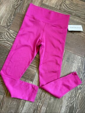 Athleta Hot Pink High-Waist Leggings